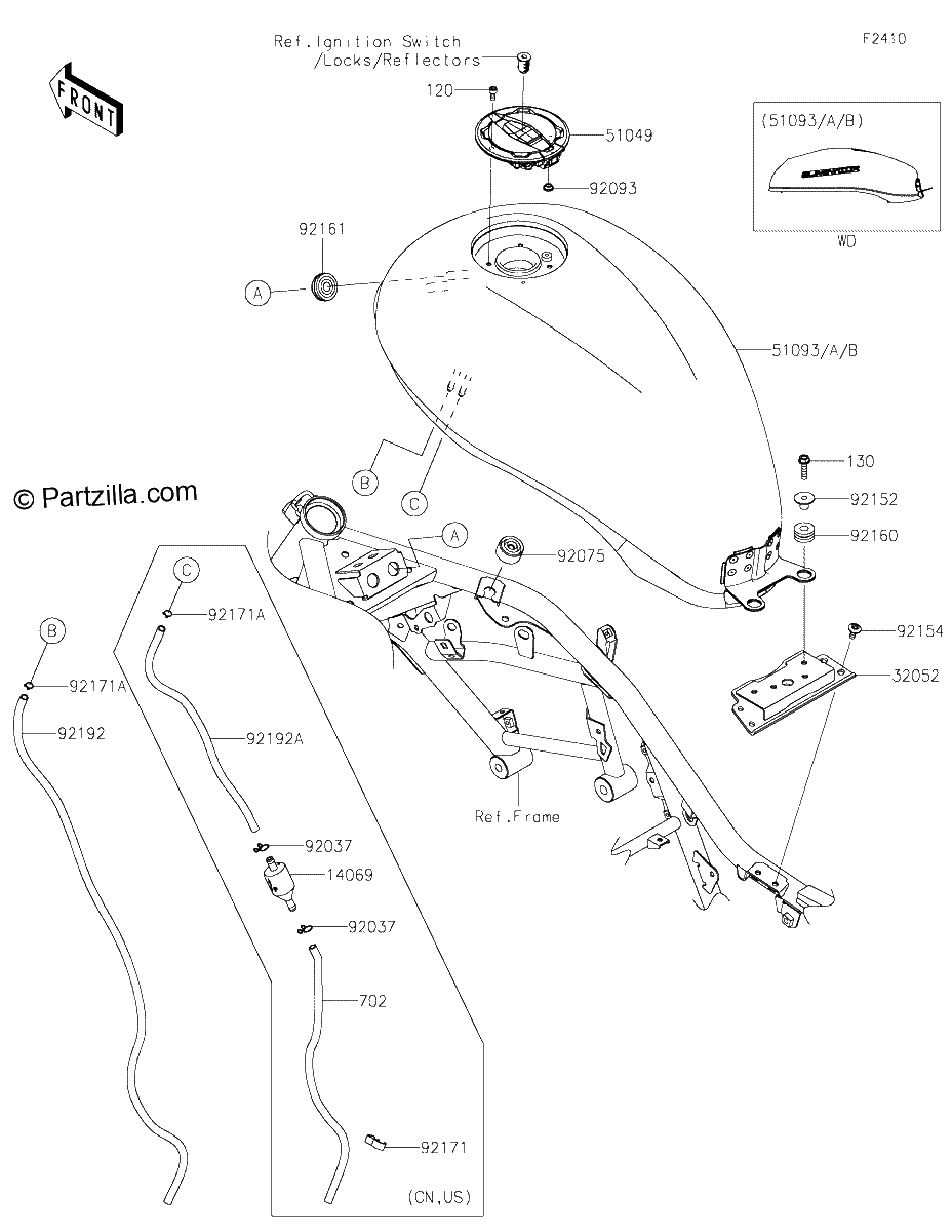 Diagrama de FUEL TANK