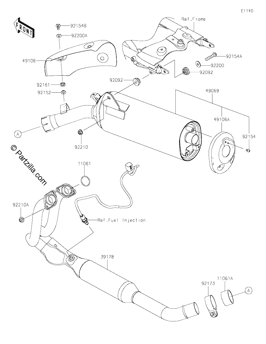 Diagrama de MUFFLER S