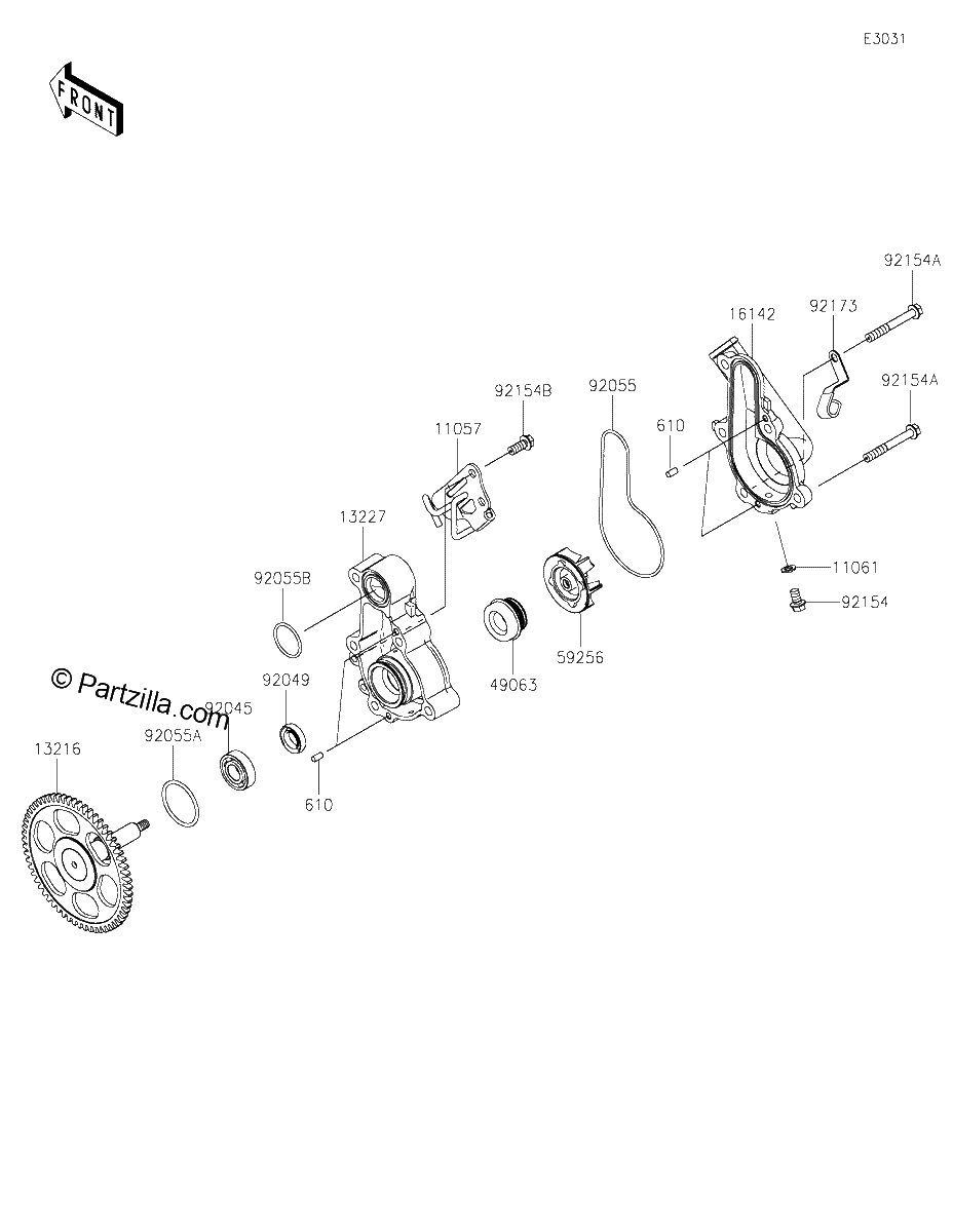 Diagrama de WATER PUMP