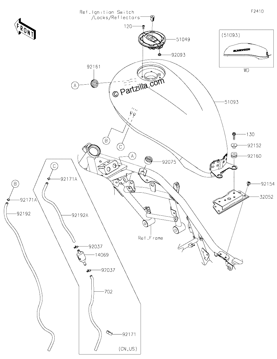 Diagrama de FUEL TANK