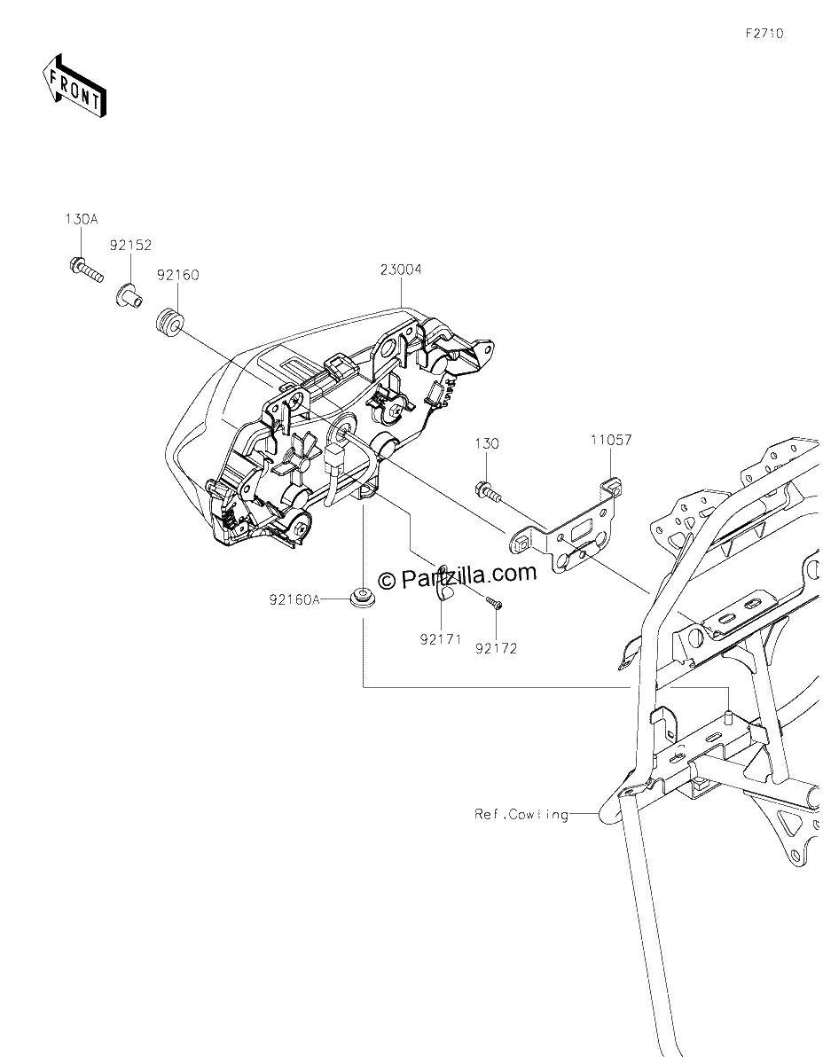 Diagrama de HEADLIGHT S