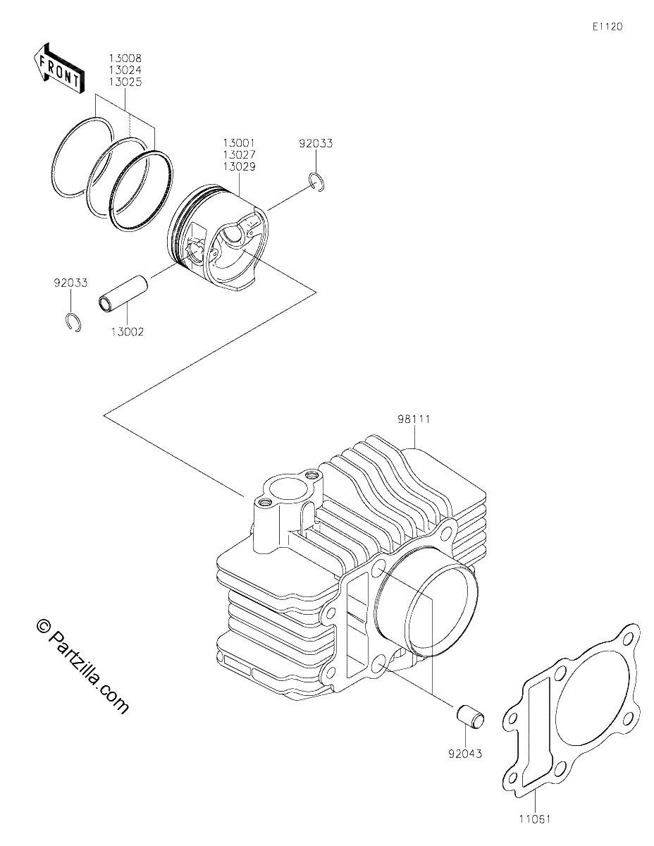 Diagrama de CYLINDER PISTON S