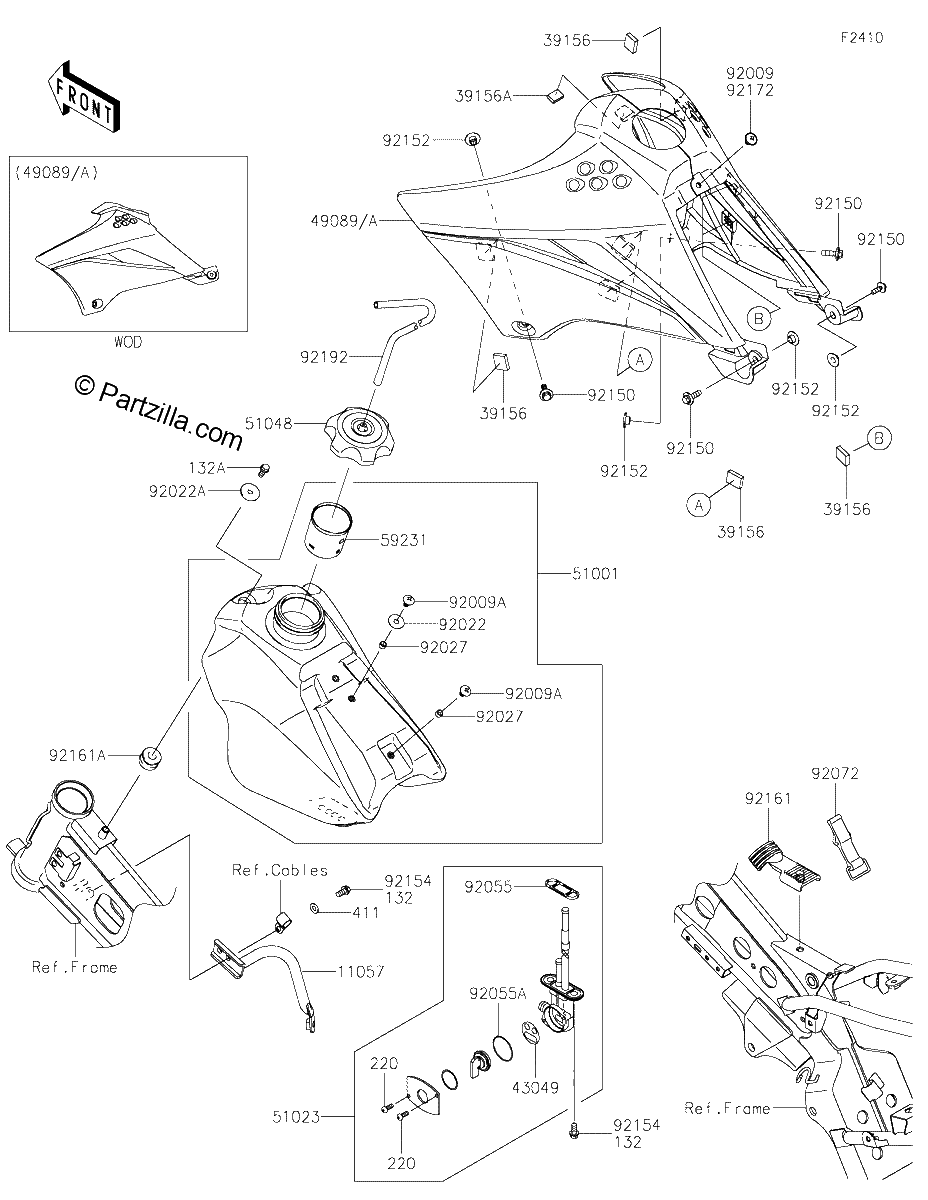 Diagrama de FUEL TANK