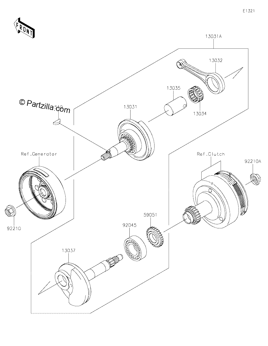 Diagrama de CRANKSHAFT