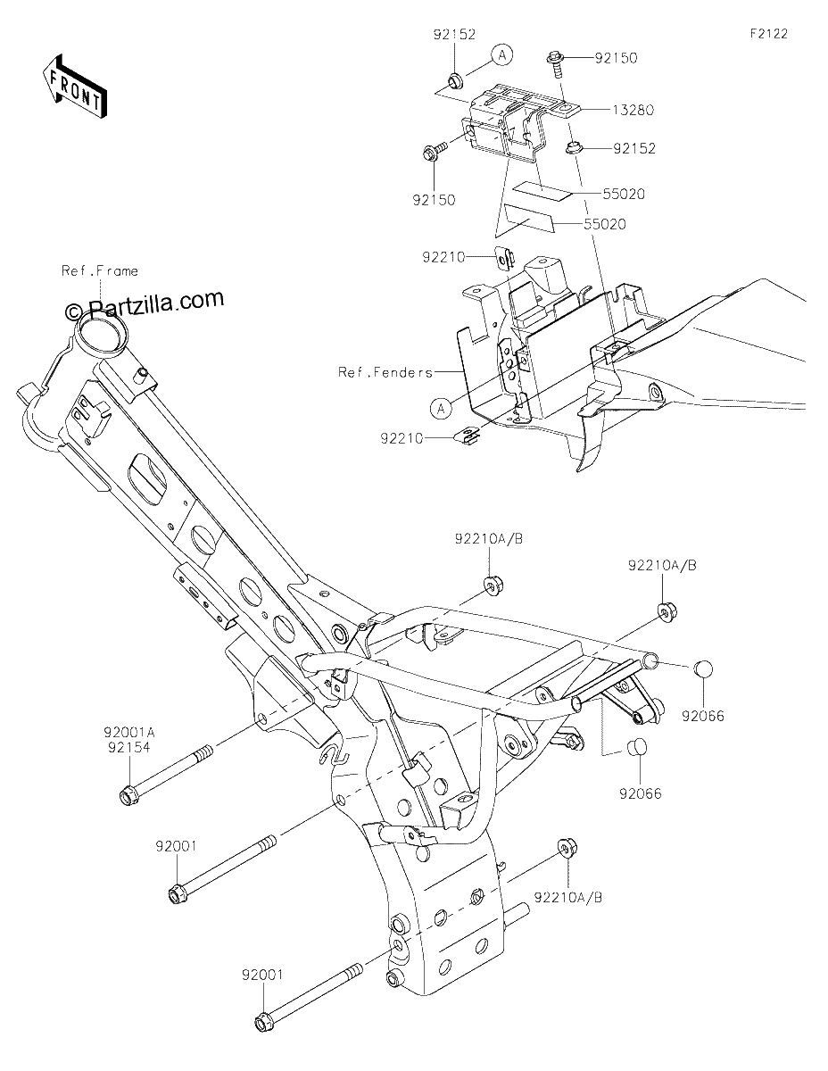 Diagrama de ENGINE MOUNT