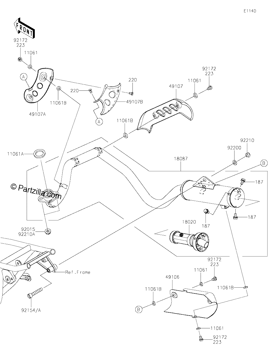 Diagrama de MUFFLER S