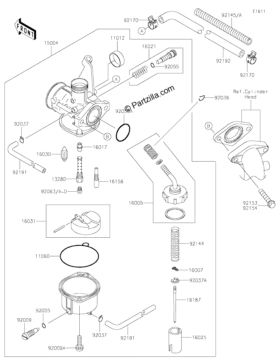Diagrama de CARBURETOR