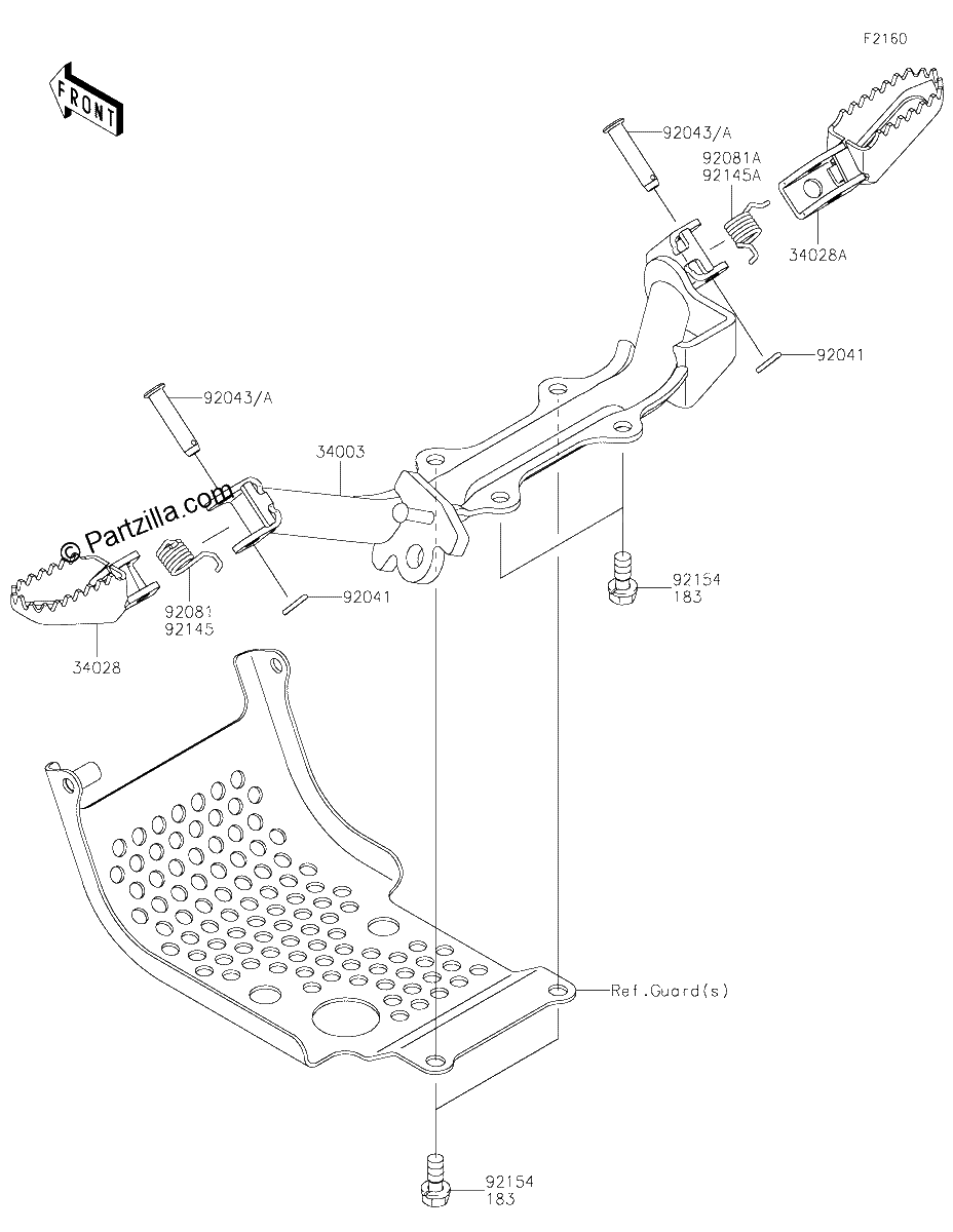 Diagrama de FOOTRESTS