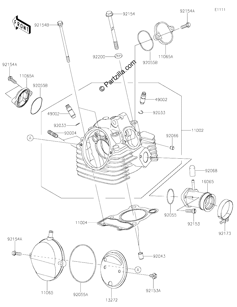 Diagrama de CYLINDER HEAD