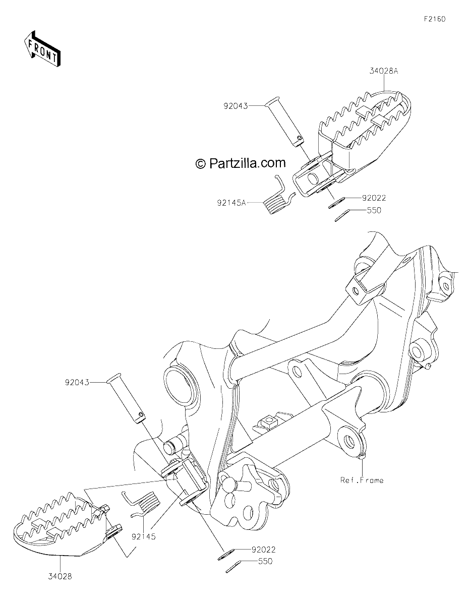 Diagrama de FOOTRESTS