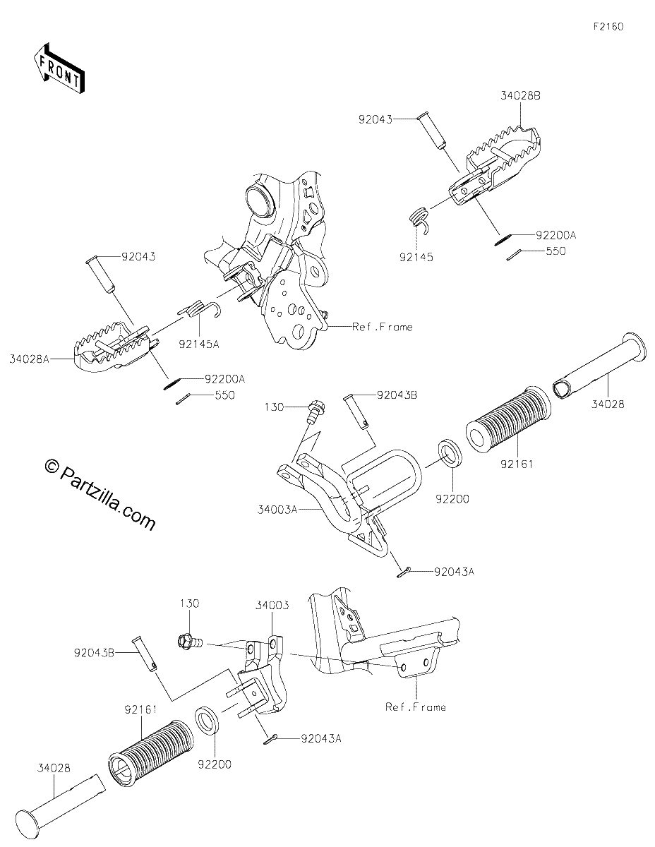 Diagrama de FOOTRESTS