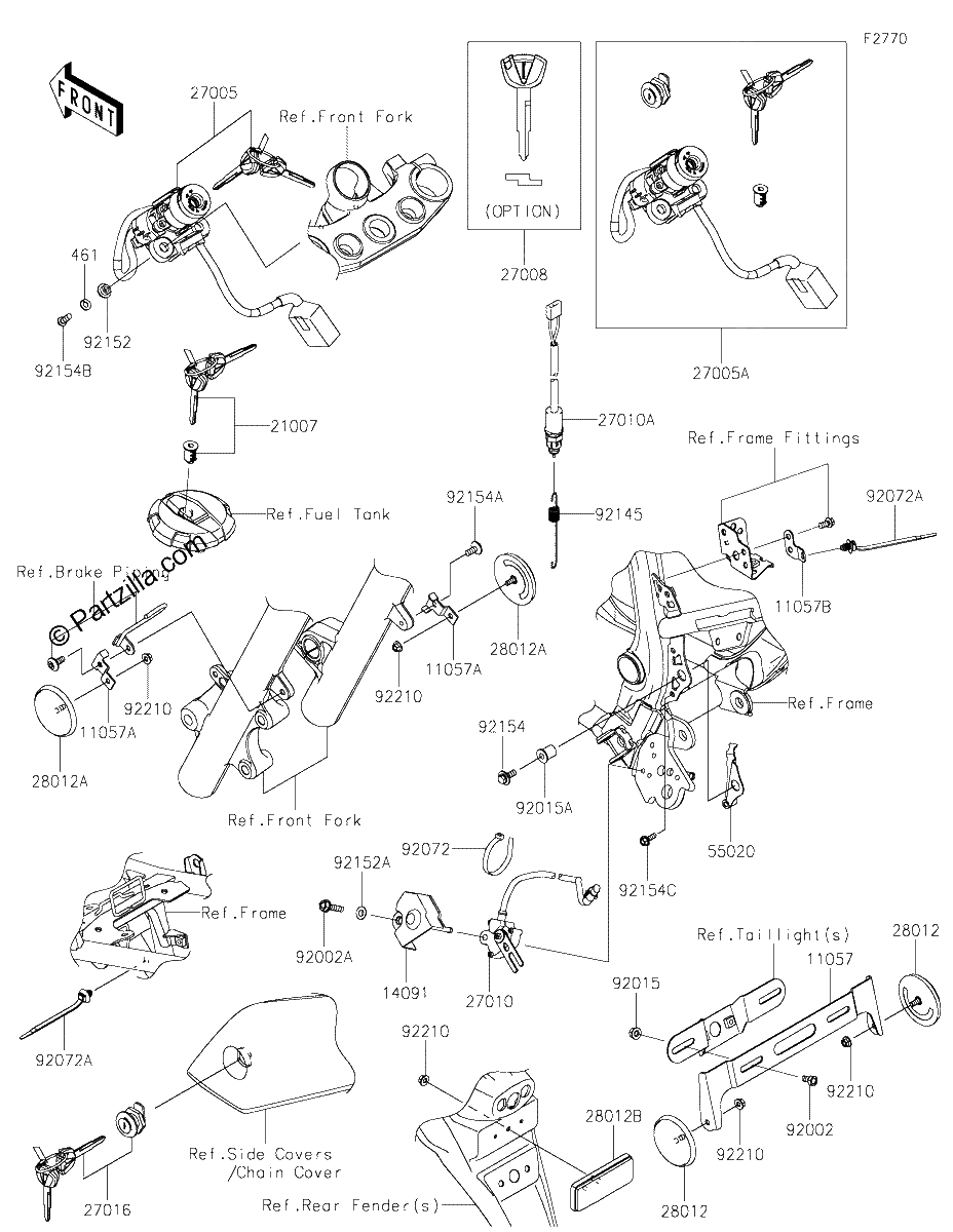 Diagrama de IGNITION SWITCH