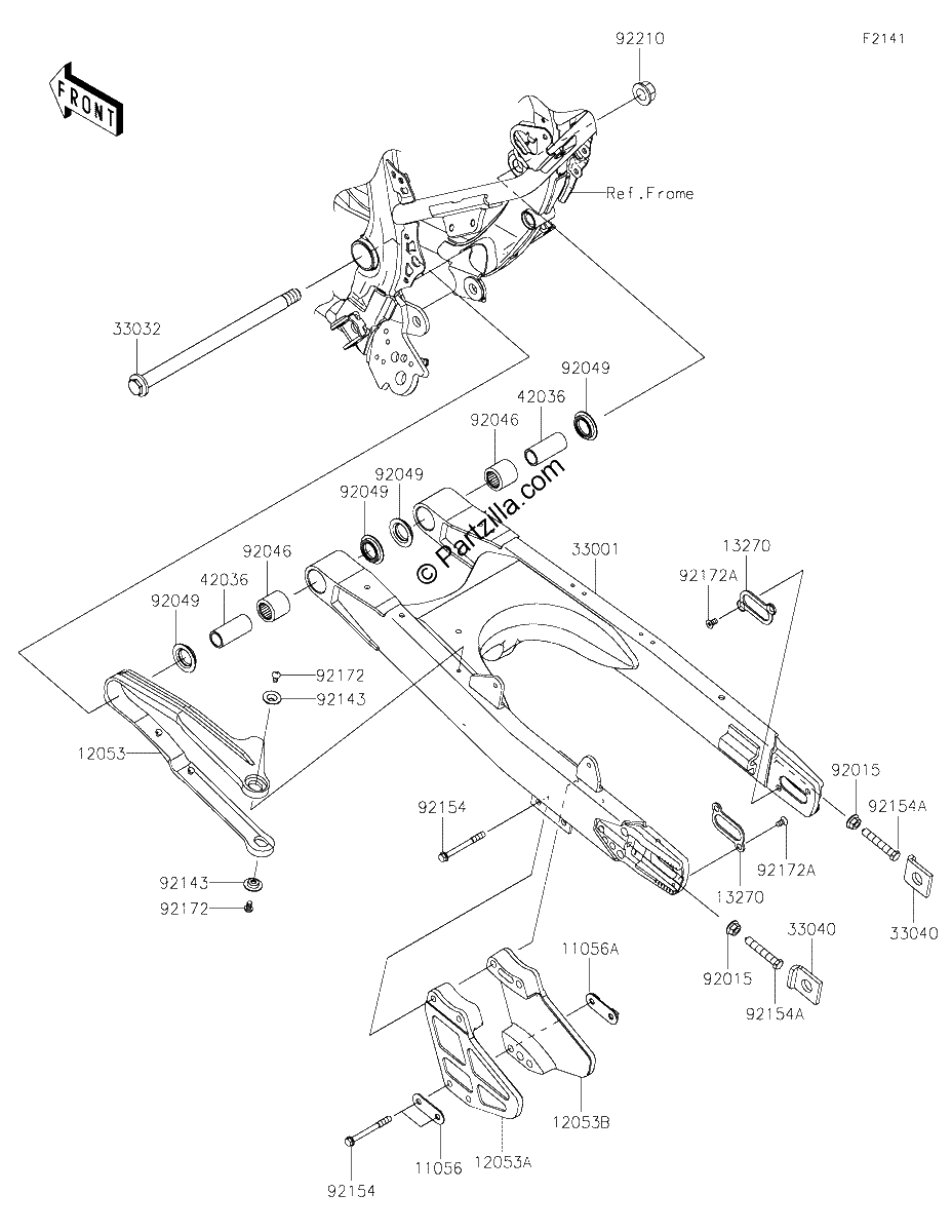 Diagrama de SWINGARM
