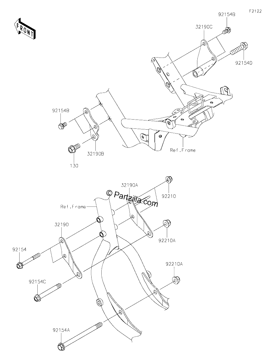 Diagrama de ENGINE MOUNT