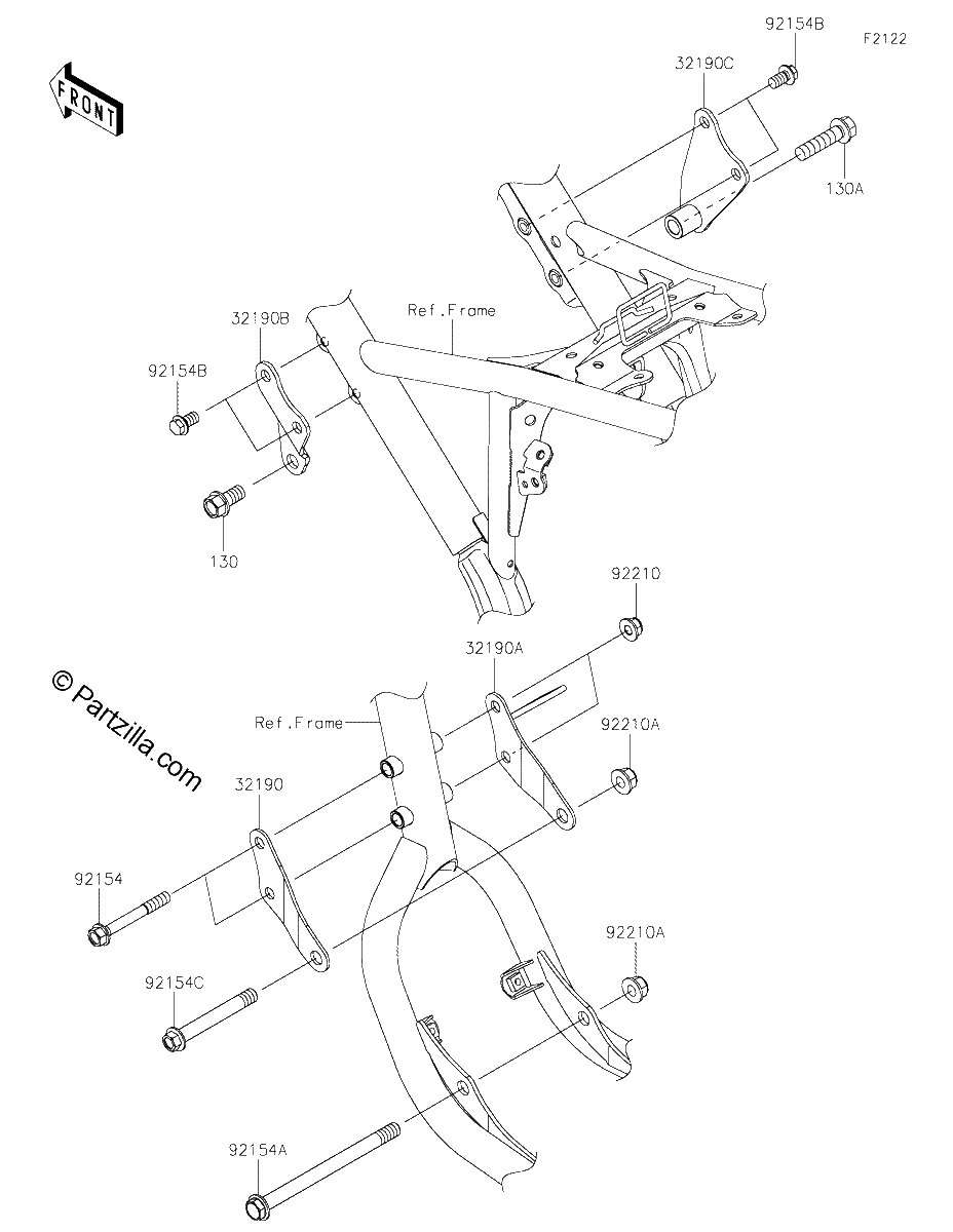 Diagrama de ENGINE MOUNT