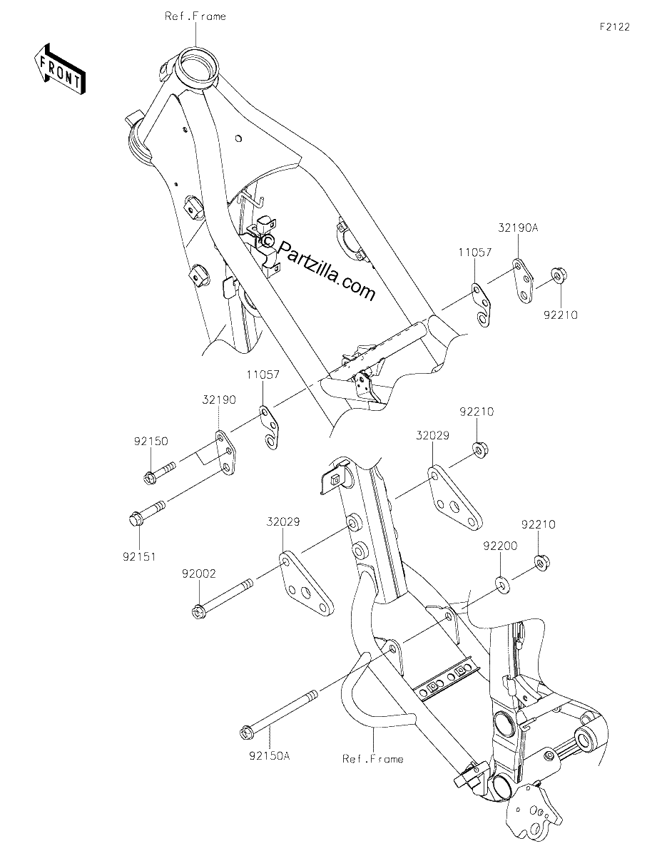 Diagrama de ENGINE MOUNT