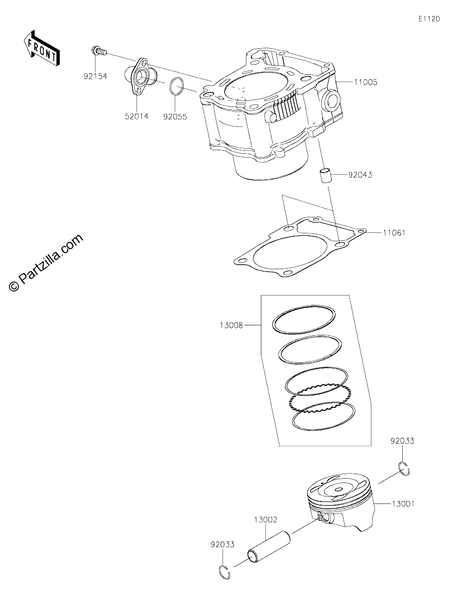 Diagrama de CYLINDER PISTON S