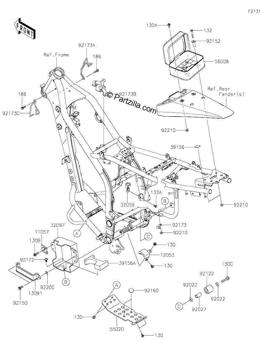 Diagrama de FRAME FITTINGS