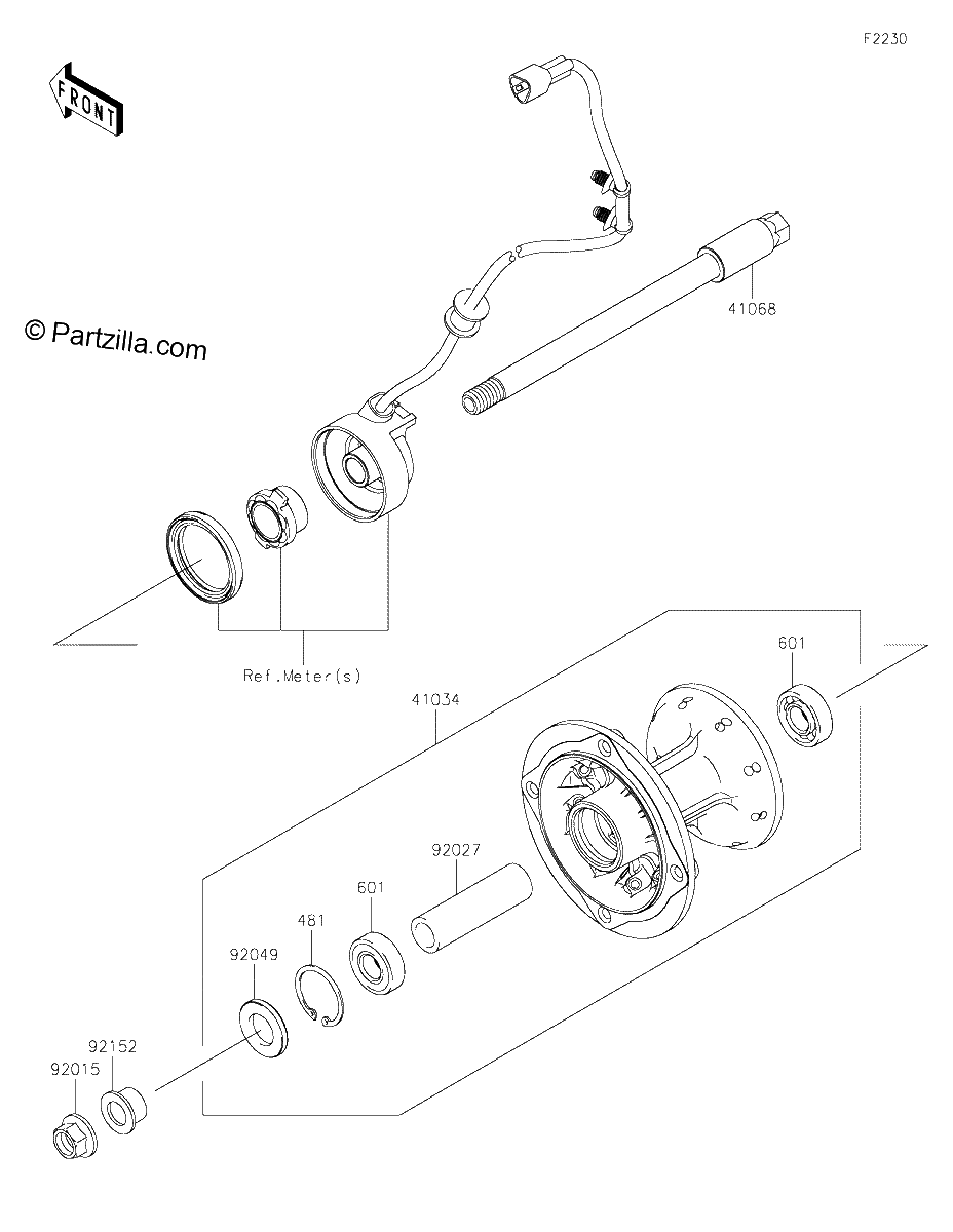Diagrama de FRONT HUB