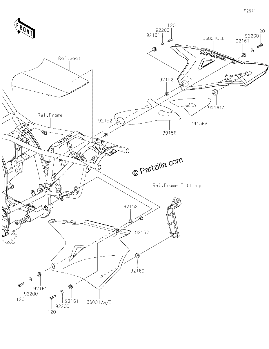 Diagrama de SIDE COVERS