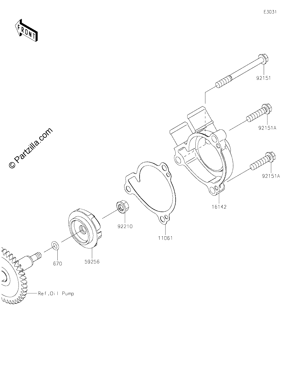 Diagrama de WATER PUMP