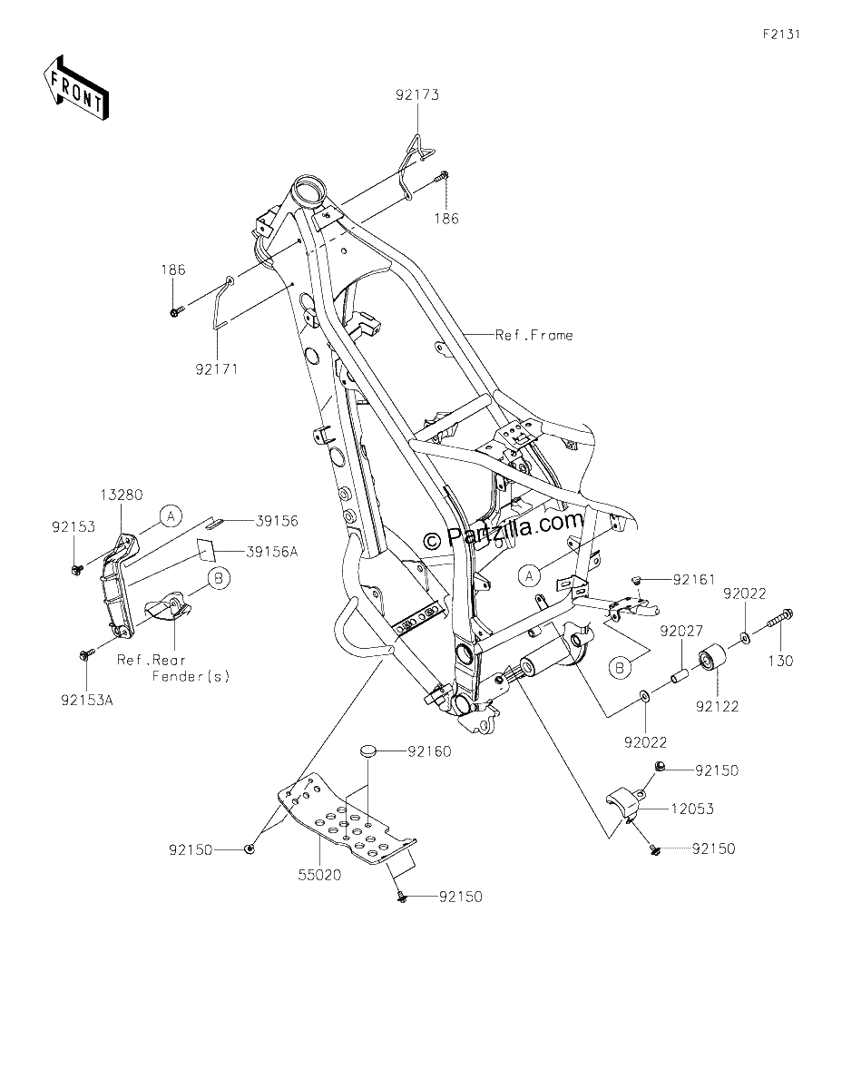 Diagrama de FRAME FITTINGS