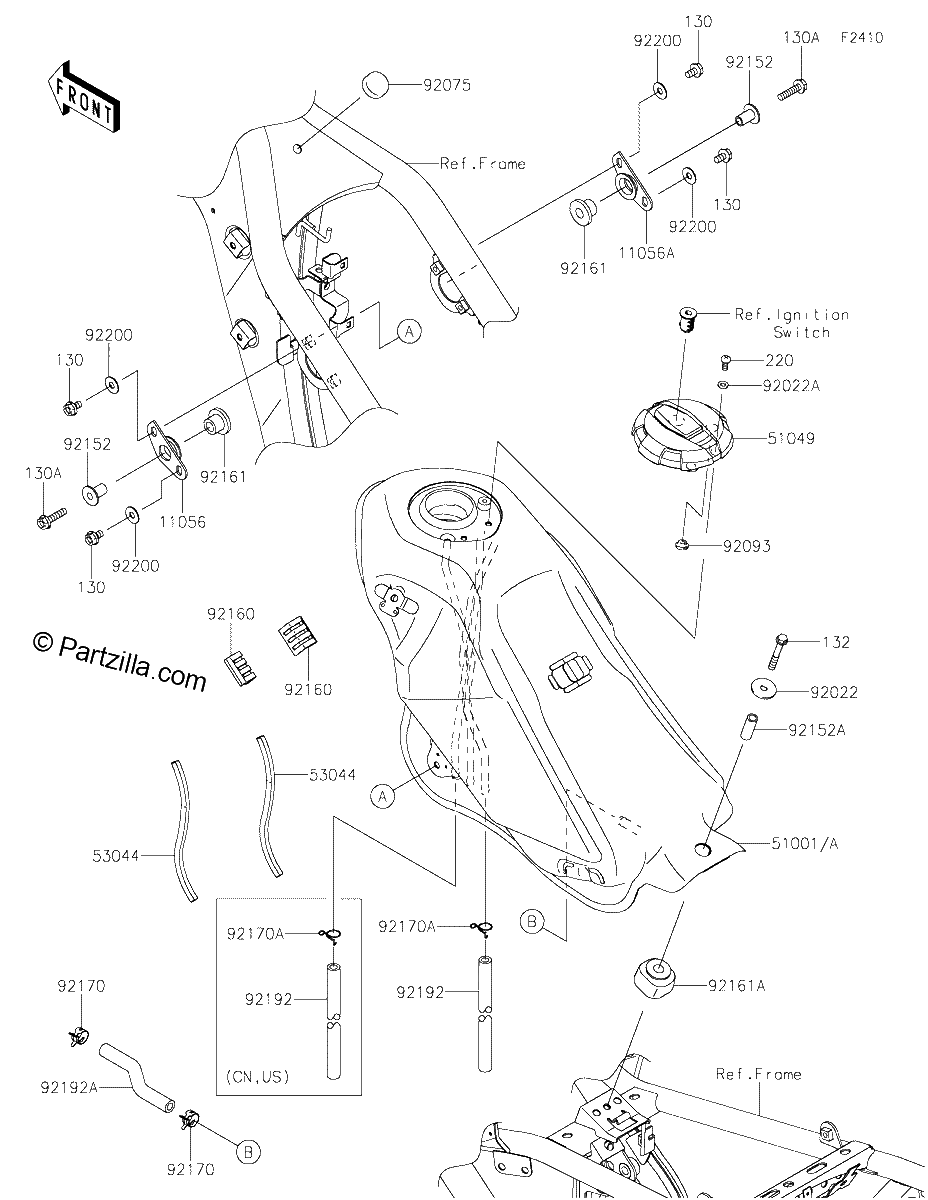 Diagrama de FUEL TANK