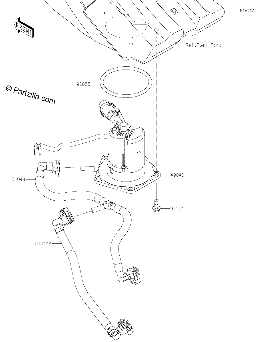 Diagrama de FUEL PUMP CPFNN CRFAN