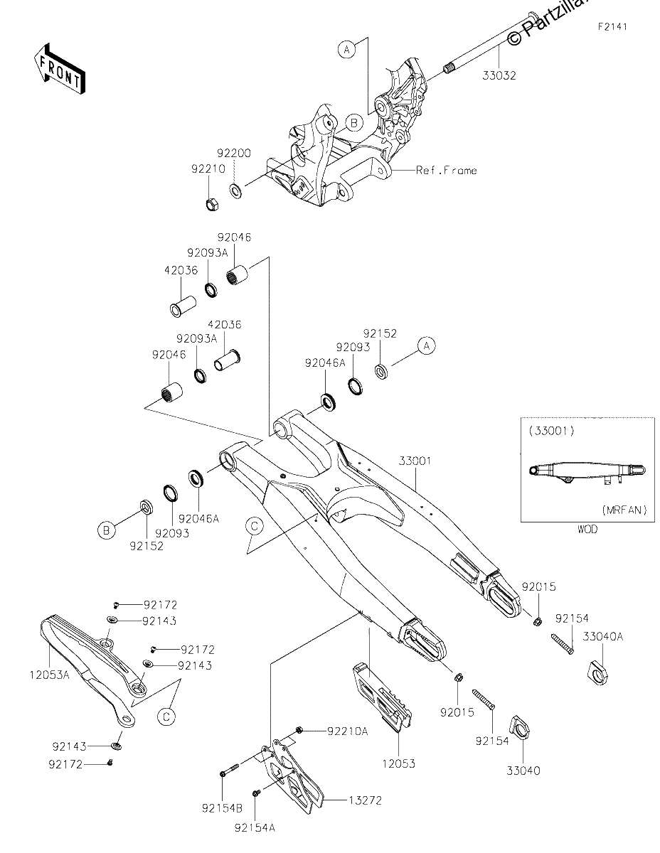 Diagrama de SWINGARM