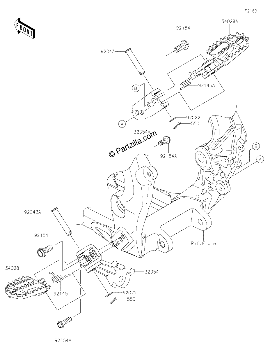 Diagrama de FOOTRESTS