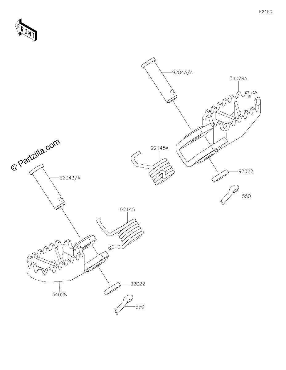 Diagrama de FOOTRESTS