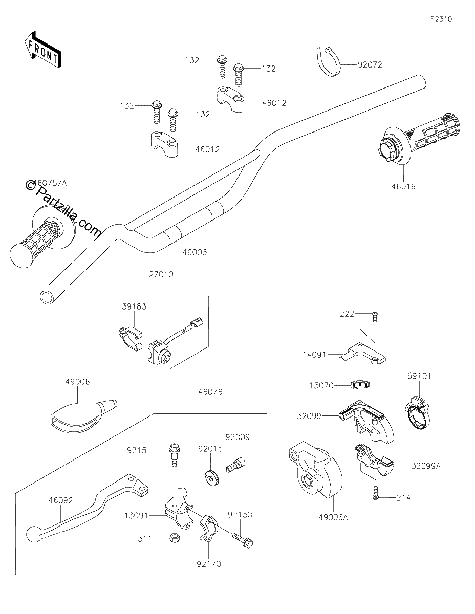 Diagrama de HANDLEBAR