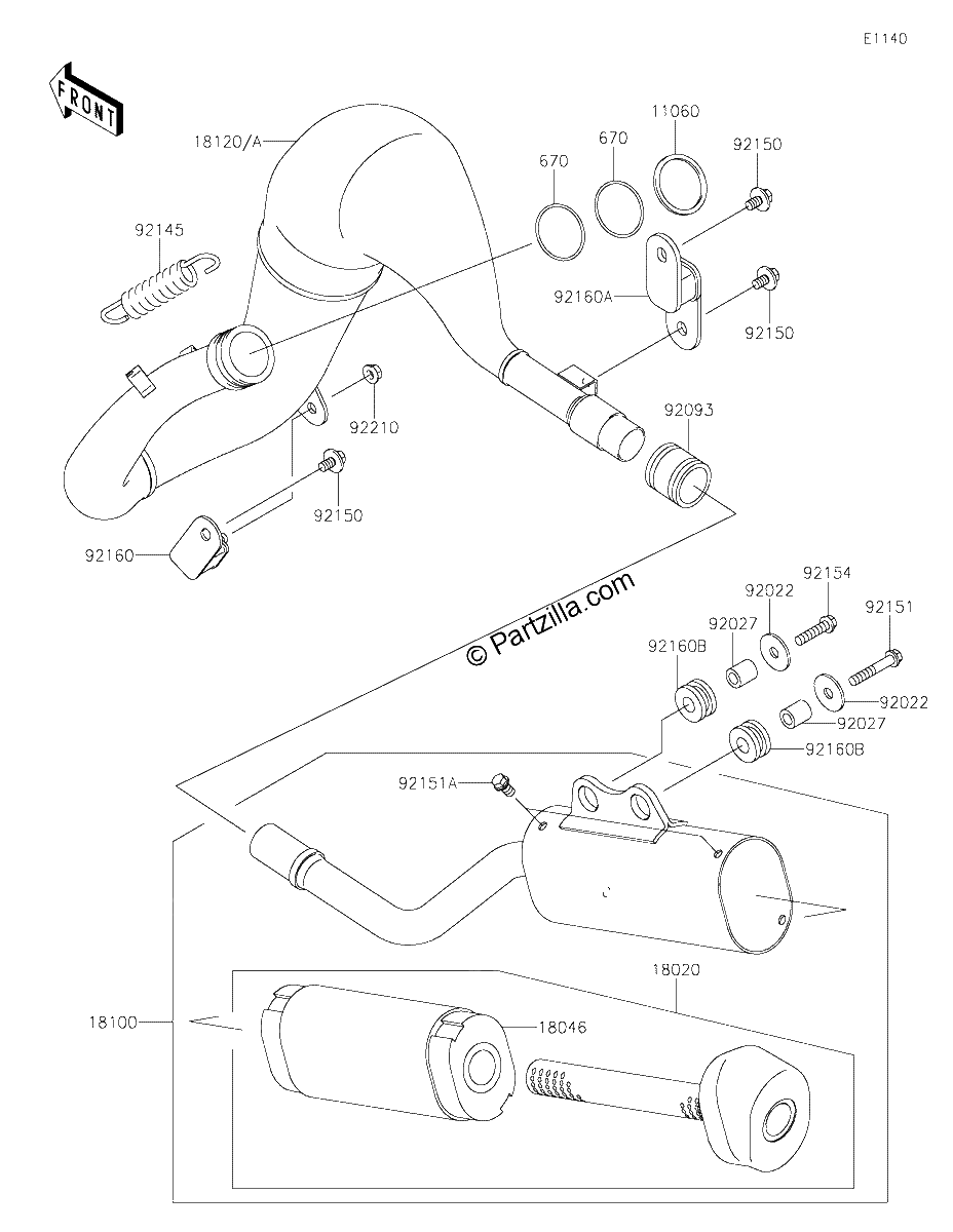 Diagrama de MUFFLER S