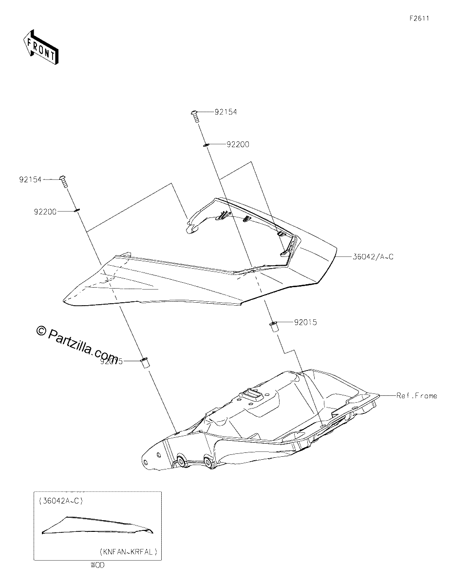 Diagrama de SIDE COVERS