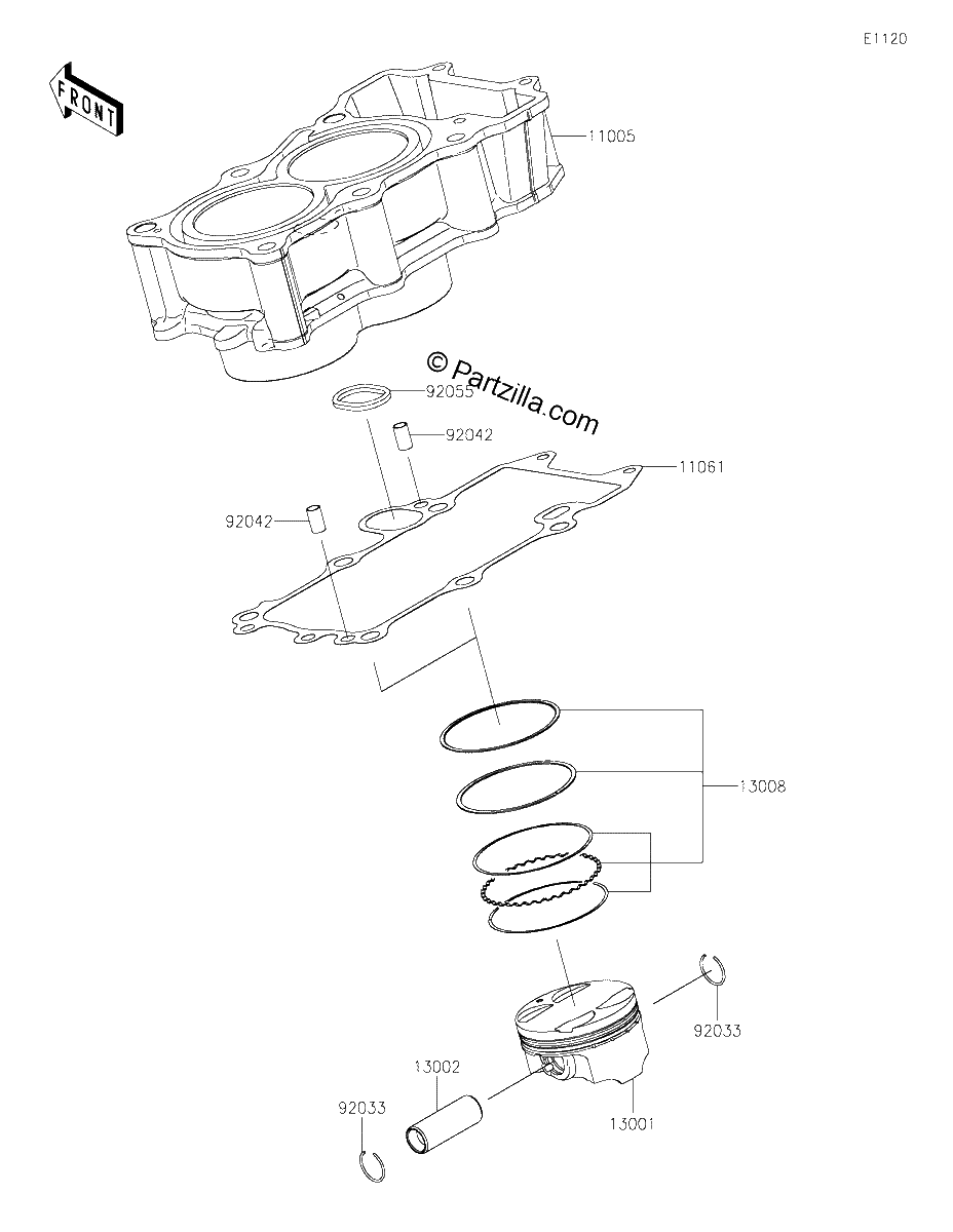 Diagrama de CYLINDER PISTON S