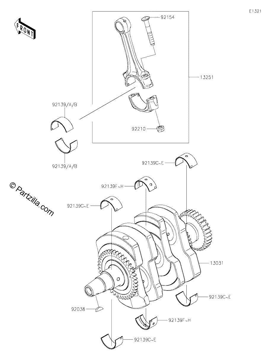 Diagrama de CRANKSHAFT