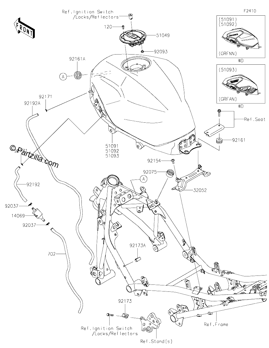 Diagrama de FUEL TANK
