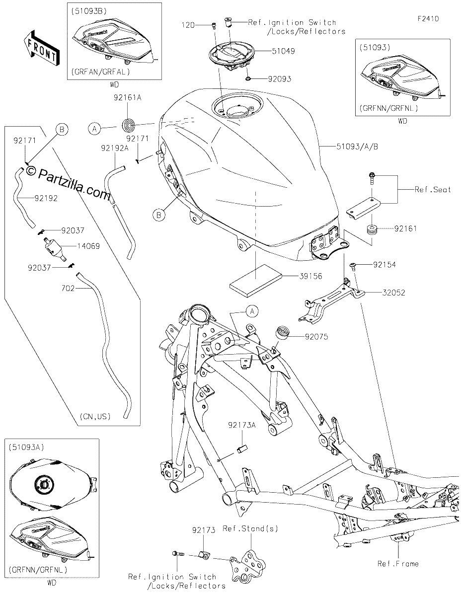 Diagrama de FUEL TANK