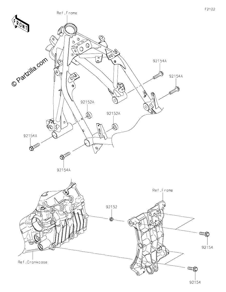 Diagrama de ENGINE MOUNT
