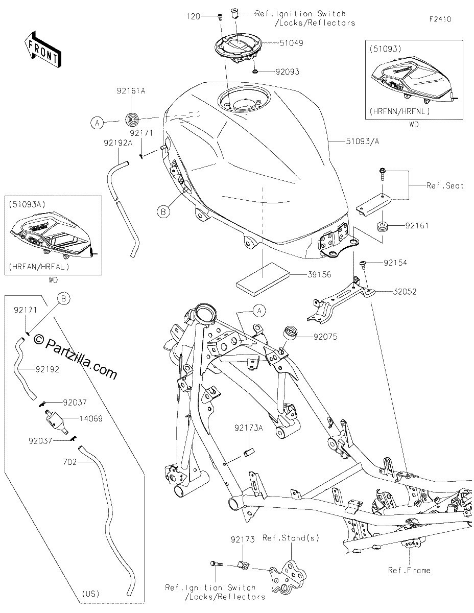 Diagrama de FUEL TANK