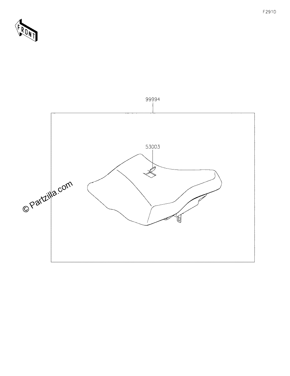 Diagrama de ACCESSORY HIGH SEAT