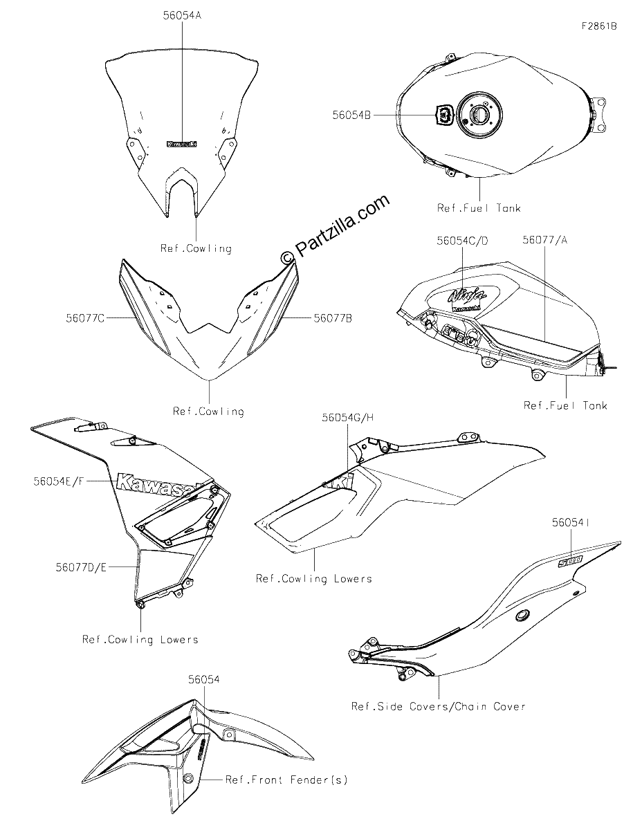 Diagrama de DECALS GREEN JRFBN JRFBL