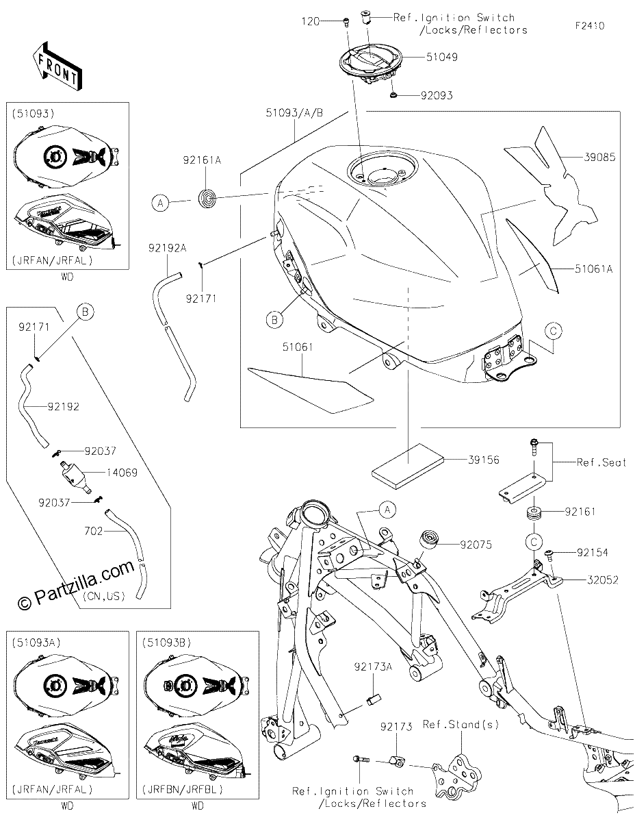 Diagrama de FUEL TANK