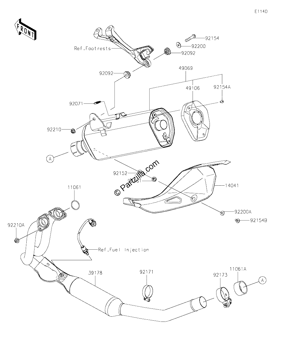 Diagrama de MUFFLER S