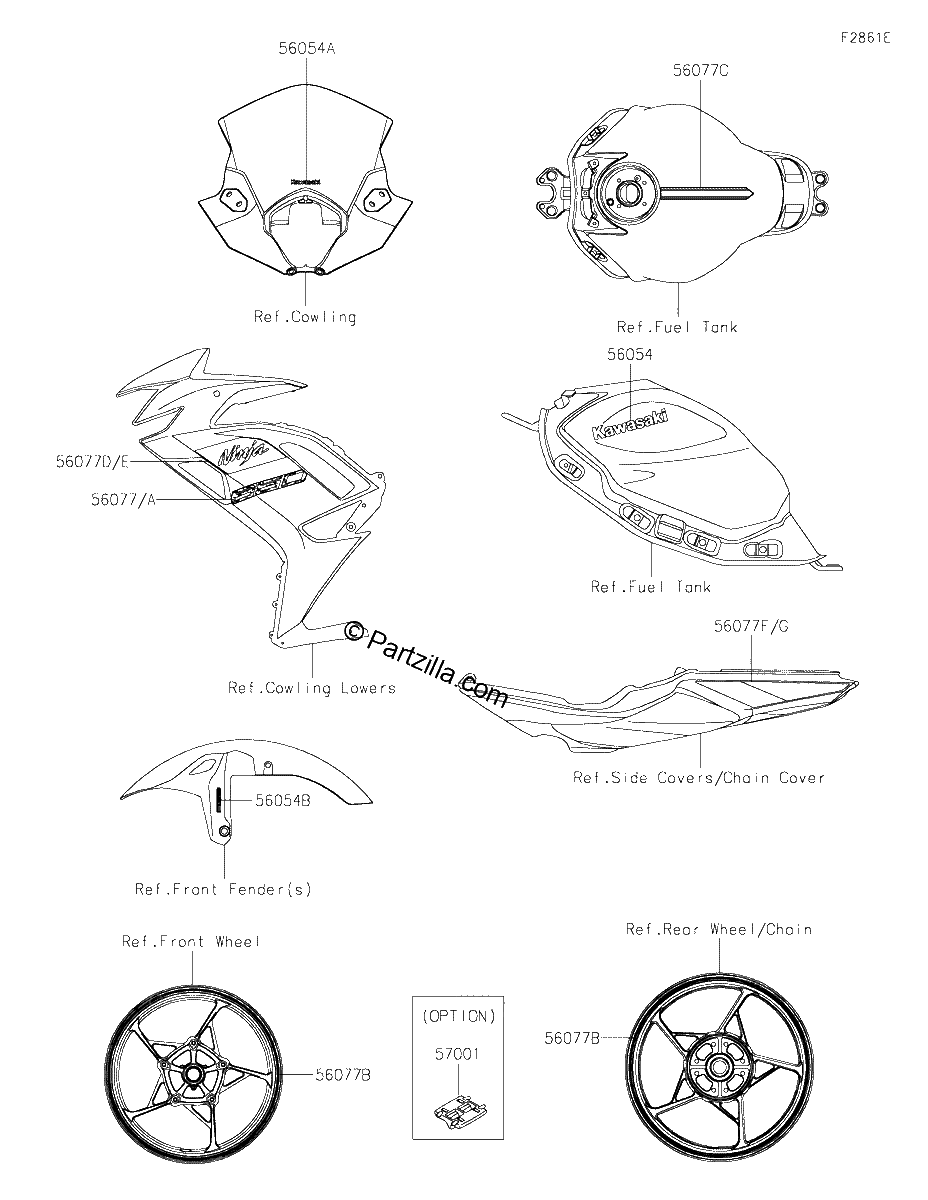 Diagrama de DECALS M M D GRAY PRFAN PRFAL