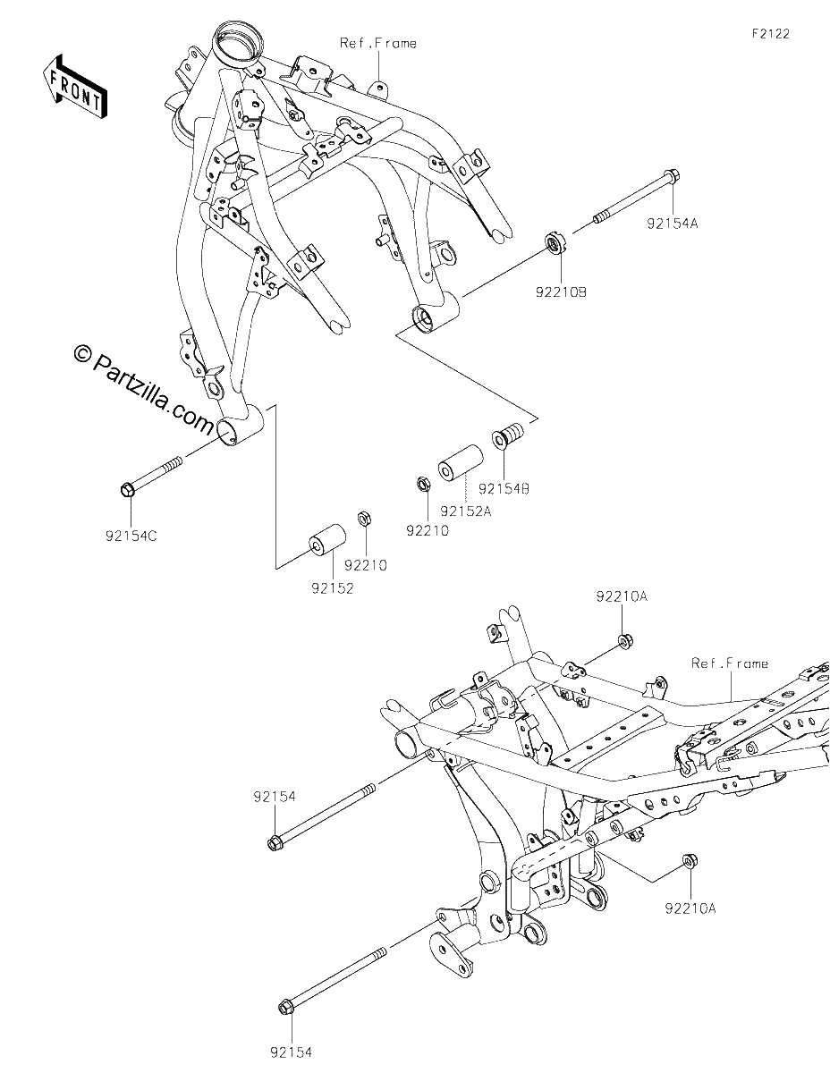 Diagrama de ENGINE MOUNT