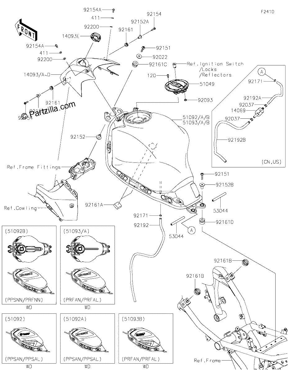 Diagrama de FUEL TANK