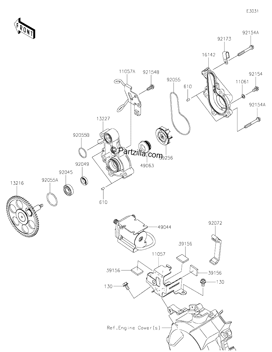 Diagrama de WATER PUMP