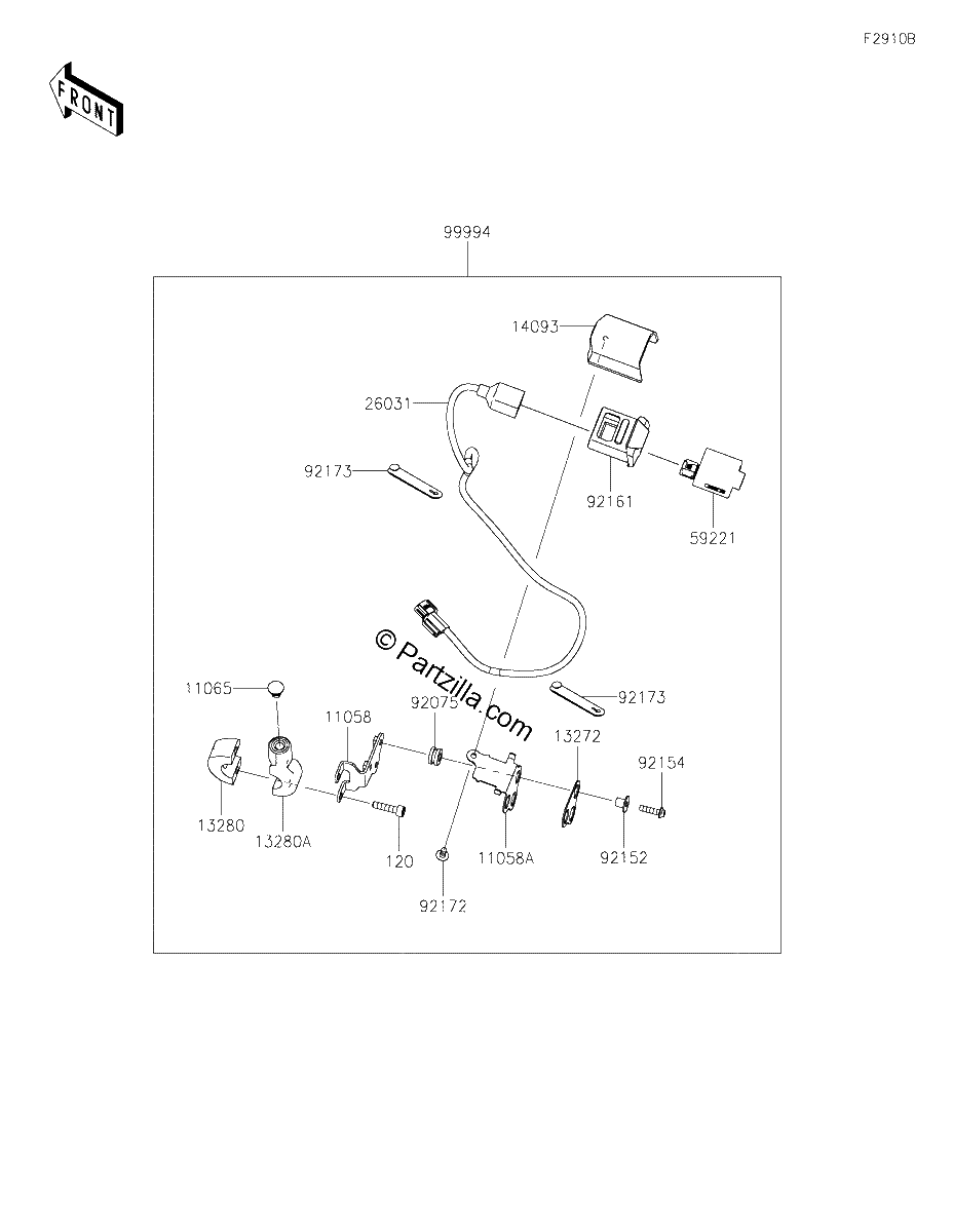 Diagrama de ACCESSORY USB OUTPUT