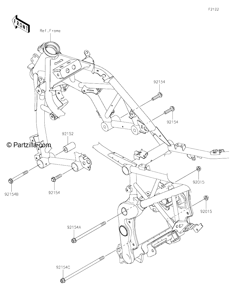 Diagrama de ENGINE MOUNT